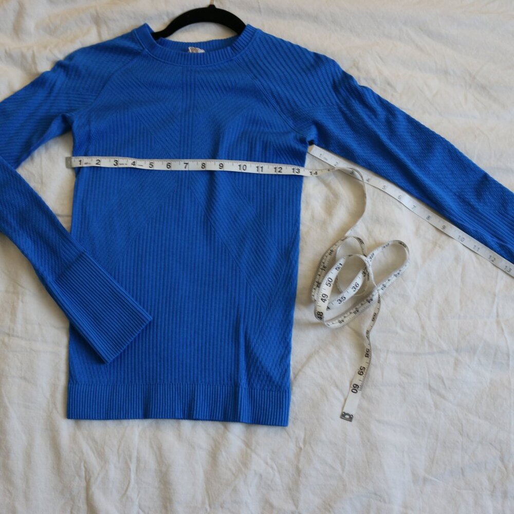 Lululemon Rest Less Pullover Chromatic Cobalt Siz… - image 8